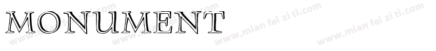 Monument 字体字体转换